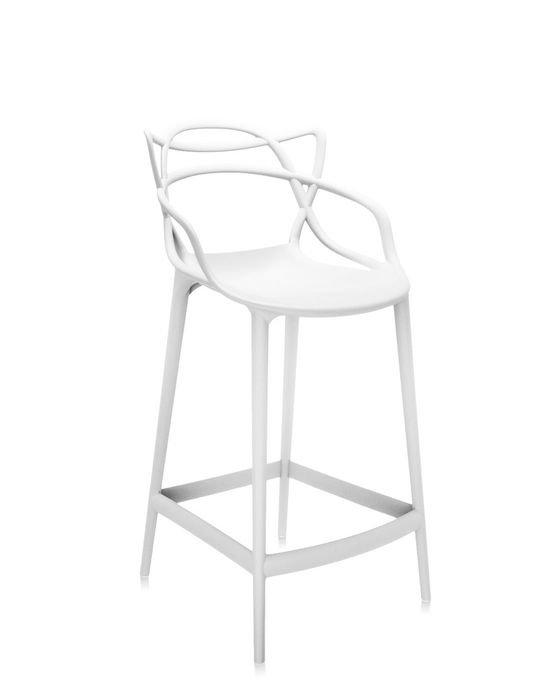 Kartell Masters barstol, hvid (høj) Kartell Masters barstol, hvid (høj)